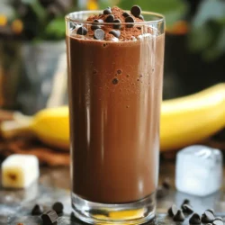 - 1 cup unsweetened almond milk (or any milk of your choice) - 1 scoop chocolate protein powder - 2 tablespoons unsweetened cocoa powder - 1 frozen banana - 2 tablespoons almond butter (or peanut butter) - 1 tablespoon maple syrup (or honey) - 1/2 teaspoon vanilla extract - 1 tablespoon chocolate chips (optional) - Ice cubes (optional for thicker texture) In this recipe, you will need a few simple ingredients. First, almond milk gives a creamy base. You can also use any milk you like. Next, add a scoop of chocolate protein powder. This adds a great boost of protein for your shake. Cocoa powder gives that rich brownie taste. You should use a frozen banana. It adds sweetness and a nice texture. Almond butter makes the shake creamy and rich. If you want, you can use peanut butter instead. For sweetness, maple syrup works well, but honey is a good choice too. Vanilla extract adds a lovely flavor. You can sprinkle in chocolate chips for an extra treat. Lastly, if you want your shake thicker, add some ice cubes. These ingredients will come together to make a delicious brownie batter protein shake. - Calories per serving: Approximately 350 - Macros breakdown: - Protein: 25g - Fat: 15g - Carbs: 35g - Almond milk vs. dairy milk: Almond milk is lower in calories and fat. It is also dairy-free, making it great for those with lactose issues. - Benefits of protein powder: Protein powder helps build muscle and keeps you full. It is a quick and easy way to add protein to your diet. - Health reasons for using bananas: Bananas provide potassium. They help with muscle function and give natural sweetness. Plus, they make your shake creamy and smooth. - Step 1: Combine ingredients in a blender. Add 1 cup of almond milk, 1 scoop of chocolate protein powder, 2 tablespoons of cocoa powder, 1 frozen banana, 2 tablespoons of almond butter, 1 tablespoon of maple syrup, and 1/2 teaspoon of vanilla extract. You can also add chocolate chips if you like. - Step 2: Blend until smooth and creamy. Make sure all the ingredients mix well. This step is key for a great texture. - Step 3: Adjust texture with ice cubes if needed. If you want it thicker, just toss in a few ice cubes and blend again. - Avoiding lumps in your shake is easy. Start with the liquid first, then add the dry ingredients. This helps them mix better. - For the best blending techniques, use a high-speed blender. Blend for about 30 seconds to ensure a creamy texture. Stop to scrape down the sides if needed. - I recommend a tall glass for serving. A clear glass shows off the shake's rich color. - To garnish for visual appeal, sprinkle a little cocoa powder on top. You can also add a few extra chocolate chips for a fun touch. You can make your shake unique! Here are some fun ideas: - Flavor variations to try: Swap almond milk for coconut milk for a tropical twist. Use vanilla protein powder for a lighter taste. Add a scoop of peanut butter for extra nutty flavor. You can also try adding a bit of espresso powder for a coffee kick. - Substitutions for dietary restrictions: If you're allergic to nuts, use sunflower seed butter instead of almond or peanut butter. For a vegan option, choose maple syrup instead of honey. You can also use oat milk if you're gluten-free. Getting the right texture is key for your shake. - Tips for thickening or thinning the shake: Add more ice cubes if you want a thicker shake. If it’s too thick, add a bit more almond milk to thin it out. - Ideal blending times based on desired consistency: Blend your shake for about 30 seconds for a smooth texture. If you like it thicker, blend for 45 seconds to a minute. Sometimes, you may have extra shake. - Can you refrigerate the shake?: Yes, you can refrigerate the shake. It will stay good for up to 24 hours. - Best practices for storage: Store your shake in an airtight container. Shake well before drinking, as it may separate in the fridge. {{image_2}} You can switch up the flavor in your Brownie Batter Protein Shake. Adding different nut butters can change the taste. Almond butter brings a nice nuttiness. Peanut butter gives a richer, creamier flavor. Try sun butter for a unique twist. You can also use other flavors like vanilla or coffee. These can add a new depth to your shake. If you want to make this shake dairy-free, use almond milk or oat milk. These options work well with the other ingredients. For those watching carbs, try using a low-carb protein powder. You can also reduce the maple syrup or honey to cut sugar. These swaps keep the shake tasty without the extra carbs. Seasonal fruits can add fun flavors to your shake. In summer, add fresh berries for a fruity touch. Fall is great for pumpkin spice. You can even add a splash of peppermint extract for the holidays. This makes your shake feel festive and special. Each season brings new ideas to keep your shake fresh and exciting. To keep your shake fresh, use a glass jar with a tight lid. A mason jar works great! If you use a plastic container, ensure it is BPA-free. Your Brownie Batter Protein Shake lasts up to 24 hours in the fridge. Beyond that, the taste and texture might change. You can re-blend a stored shake if it separates. Just pour it back into the blender and mix it again until smooth. If it seems thick, add a splash of almond milk for a creamier texture. Always check the taste before drinking. Yes, you can freeze the shake! Pour it into ice cube trays for easy portions. To thaw, leave the cubes in the fridge overnight or blend them frozen for a cool treat. Avoid leaving it out at room temperature, as it can lose its flavor. Can I use whey protein instead of plant-based? Yes, you can use whey protein. It blends well and tastes great. Just keep in mind that it can change the shake's texture slightly. What happens if I don’t add protein powder? Without protein powder, the shake loses its protein boost. It will still taste good but may not fill you up as much. Does this shake taste like actual brownies? Absolutely! This shake captures the rich and chocolatey flavor of brownies. The cocoa and almond butter add to that brownie vibe. Can I skip the sweetener? You can skip the sweetener if you want. The frozen banana adds natural sweetness. Just taste it first; it might need a little boost. Is this shake healthy? Yes, this shake is healthy! It has protein, healthy fats, and fiber. The banana adds vitamins and nutrients too. How often should I drink a protein shake? You can drink a protein shake daily if you want. It’s great post-workout or as a snack. Just balance it with whole foods in your diet. In this post, we covered how to make a delicious brownie batter protein shake. We explored the ingredients, nutritional benefits, and step-by-step instructions. You learned about tips for blending and customizing your shake to fit your taste. Enjoy experimenting with flavors and making this shake your own. With simple ingredients and easy steps, you can create a tasty treat. It's a fun way to boost your nutrition while satisfying your sweet tooth. Get blending and enjoy your shake!