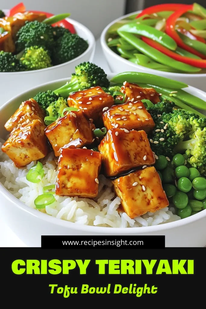 Craving a delicious and healthy meal? Try these Air Fryer Teriyaki Tofu Bowls that are packed with flavor and perfect for any night of the week! This easy recipe combines crispy marinated tofu with steamed veggies and your choice of rice or quinoa. Ready in just 35 minutes, it's a quick way to enjoy a plant-based dish. Click through for the full recipe and impress your taste buds! #AirFryerRecipes #VeganMeals #HealthyEating #TofuBowls