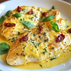 Creamy Sun Dried Tomato Chicken Easy Dinner Delight