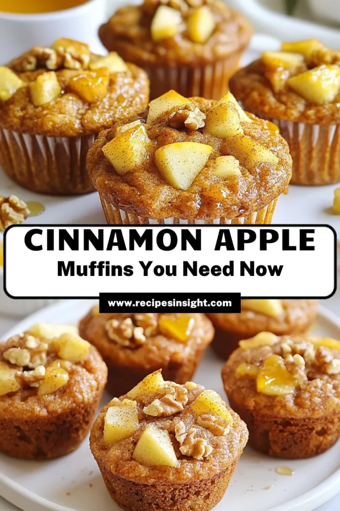 Discover the joy of baking with these delicious cinnamon apple muffins! This energy muffins recipe is perfect for a nutritious breakfast or snack. Packed with healthy ingredients like whole wheat flour, Greek yogurt, and fresh apples, these healthy apple muffins are not only tasty but also energizing. Bake a batch of these wholesome whole wheat muffins today! Don't miss out—click to save this recipe! #CinnamonAppleMuffins #EnergyMuffins #HealthyAppleMuffins #WholeWheatMuffins