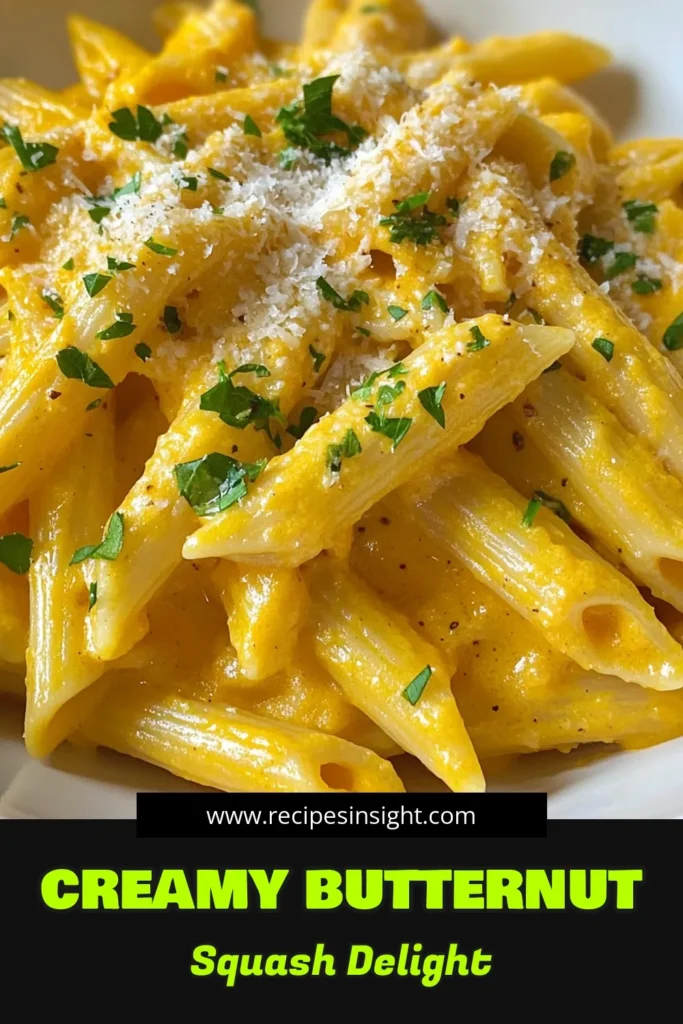 Discover the ultimate fall comfort food with this creamy butternut squash pasta recipe! This vegan butternut squash penne is easy to make and features a healthy butternut squash sauce blended with coconut milk for a rich, velvety texture. Perfect for weeknight dinners, this easy fall pasta recipe will have everyone asking for seconds. Save this delicious penne with coconut milk dish and impress your family today! #VeganPasta #ButternutSquash #HealthyRecipes #FallCooking