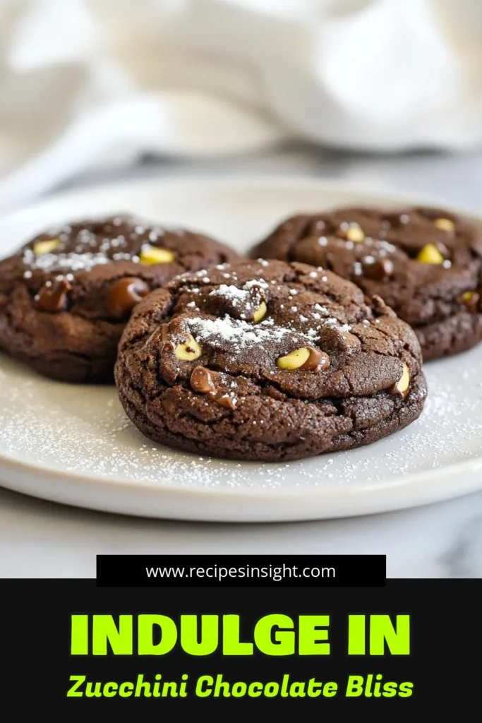 Indulge in these delicious double chocolate zucchini cookies that are both satisfying and healthy! Perfect for a unique twist on dessert, these chocolate chip zucchini cookies are a must-try. Packed with grated zucchini, they are not only tasty but also a great addition to healthy cookie recipes. Discover how easy cookie recipes can be with this simple method. Try them out today and save this recipe! #DoubleChocolateZucchiniCookies #HealthyDessert #ZucchiniDessertRecipes #EasyCookieRecipes