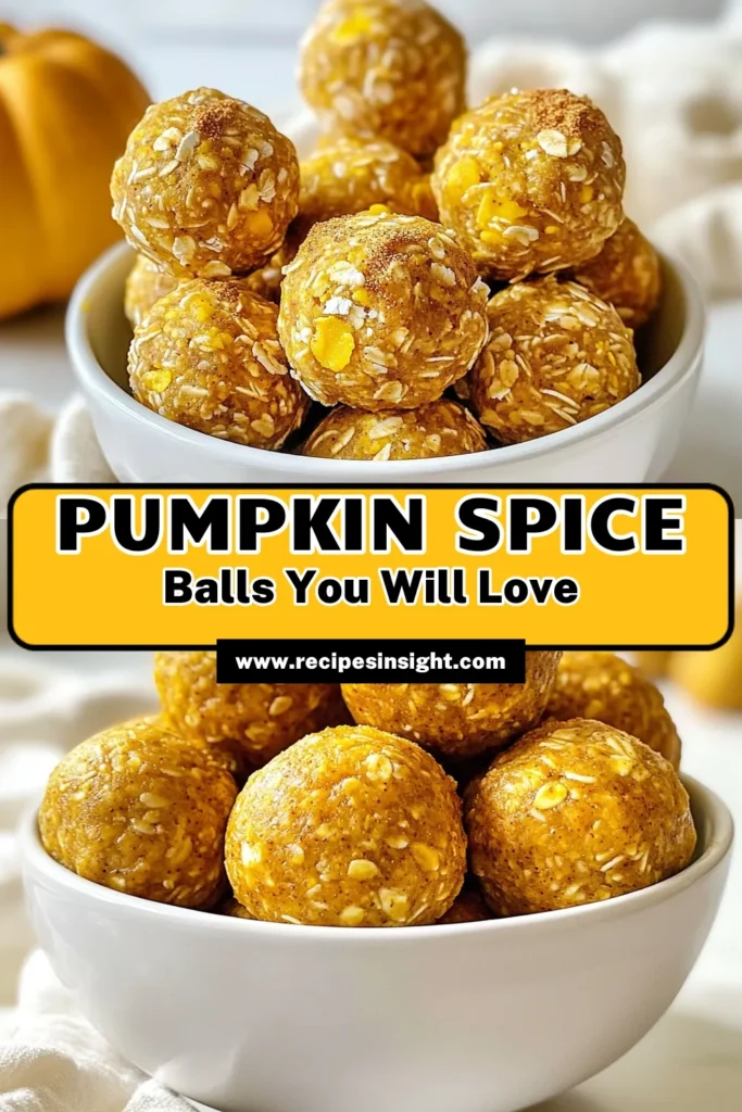 Looking for a delightful and nutritious treat? These Pumpkin Spice Energy Balls are the perfect healthy pumpkin snacks, ideal for on-the-go munching. With no-bake energy balls made from wholesome ingredients like almond butter and pumpkin puree, this pumpkin spice recipe is both vegan and delicious. Perfect for satisfying your fall cravings! Save this recipe and enjoy these energy bites today! #PumpkinSpiceEnergyBalls #HealthyPumpkinSnacks #NoBakeEnergyBalls #VeganEnergyBites