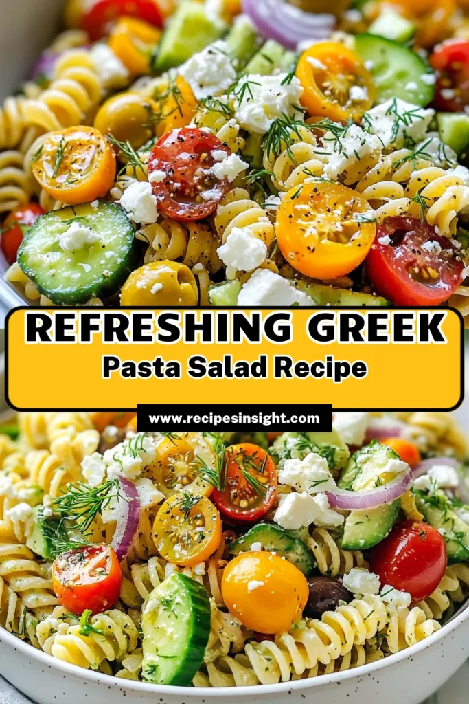 Discover the ultimate Greek avocado pasta salad that blends creamy avocado with the vibrant flavors of Mediterranean ingredients! This healthy pasta salad recipe features whole wheat pasta, cherry tomatoes, cucumber, Kalamata olives, and crumbled feta cheese for a delicious twist. Perfect for meal prep or a refreshing side dish. Try this feta cheese pasta salad today and enjoy a taste of Greece! Save this recipe for later! #GreekAvocadoPastaSalad #HealthyPastaSaladRecipe #MediterraneanAvocadoSalad #WholeWheatPastaSalad