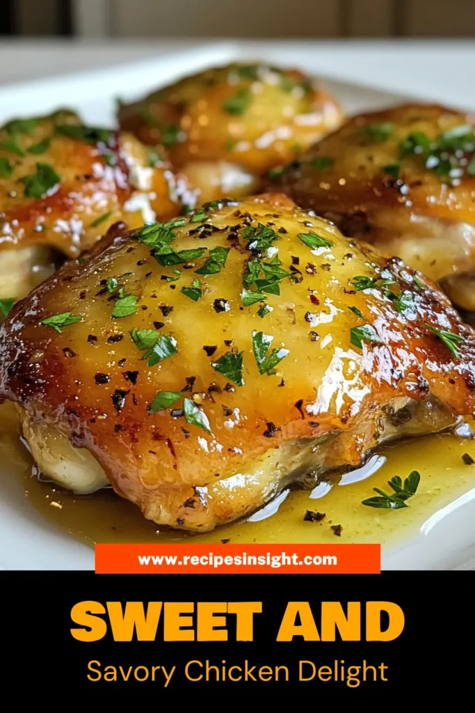Try this delicious honey mustard chicken thighs recipe that’s sure to impress! This baked chicken thigh recipe features a simple and flavorful easy chicken marinade made with Dijon mustard. Enjoy crispy chicken thighs from the oven in just over an hour. Perfect for busy weeknights or special occasions. Click to discover how to make this mouthwatering dish and save for later! #HoneyMustardChickenThighs #DijonMustardChickenRecipe #BakedChickenThighs #CrispyChickenThighsOven