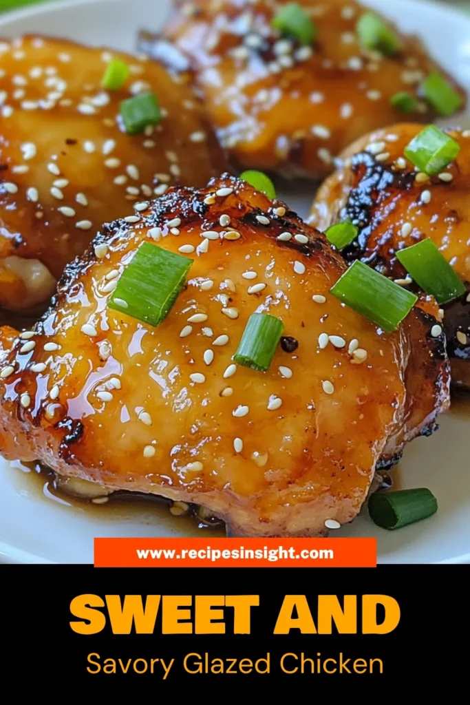 Discover the ultimate Honey Soy Chicken Recipe with these easy steps! This savory honey soy glaze elevates glazed chicken thighs to new heights, making them perfect for any meal. With a quick chicken marinade that packs a flavorful punch, you'll be grilling delicious chicken in no time. Perfect for weeknight dinners or meal prep. Try this quick grilled chicken recipe today and impress your family! Save this recipe for later! #HoneySoyChicken #GlazedChickenThighs #EasyChickenMarinade #QuickGrilledChicken