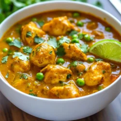 Instant Pot Chicken Tikka Masala Soup Flavor Boost
