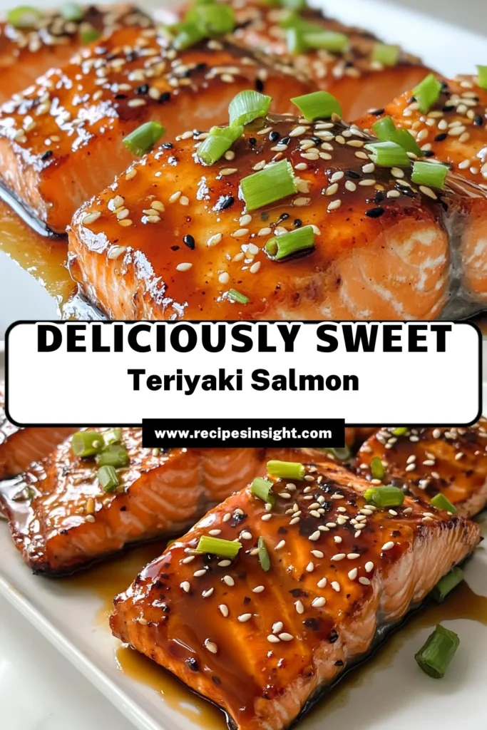 Indulge in this teriyaki glazed salmon that's perfect for a quick dinner! With its easy salmon recipes and healthy salmon marinade, you'll create a delicious baked salmon with glaze in no time. This flavorful dish is not only simple but also a nutritious option for the family. Try this easy recipe and elevate your weeknight meals. Save it for your next cooking adventure! #TeriyakiGlazedSalmon #EasySalmonRecipes #QuickDinnerRecipes #HealthyCooking