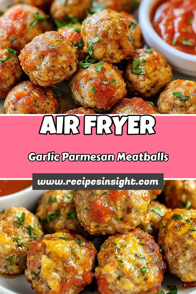 Discover a delicious twist on dinner with these Garlic Parmesan turkey meatballs! This easy air fryer turkey meatballs recipe combines healthy ground turkey, fresh garlic, and savory Parmesan for a flavorful meal that your family will love. Perfect for quick weeknight dinners, these healthy turkey meatballs are ready in just 25 minutes. Try this recipe today and elevate your air fryer meals! #GarlicParmesanTurkeyMeatballs #EasyAirFryerRecipes #HealthyTurkeyMeatballs #GroundTurkeyMeatballs