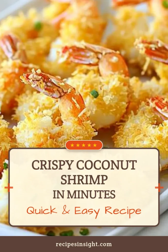 Discover the ultimate air fryer shrimp recipe with these crispy coconut shrimp! This healthy coconut shrimp is a delightful twist on traditional appetizers, featuring panko breaded shrimp that are perfectly crunchy and flavorful. An easy shrimp appetizer that everyone will love, it's perfect for parties or a quick snack. Try this delicious recipe today and impress your guests! Save this for later! #AirFryerRecipes #ShrimpAppetizers #HealthyEating #CoconutShrimp
