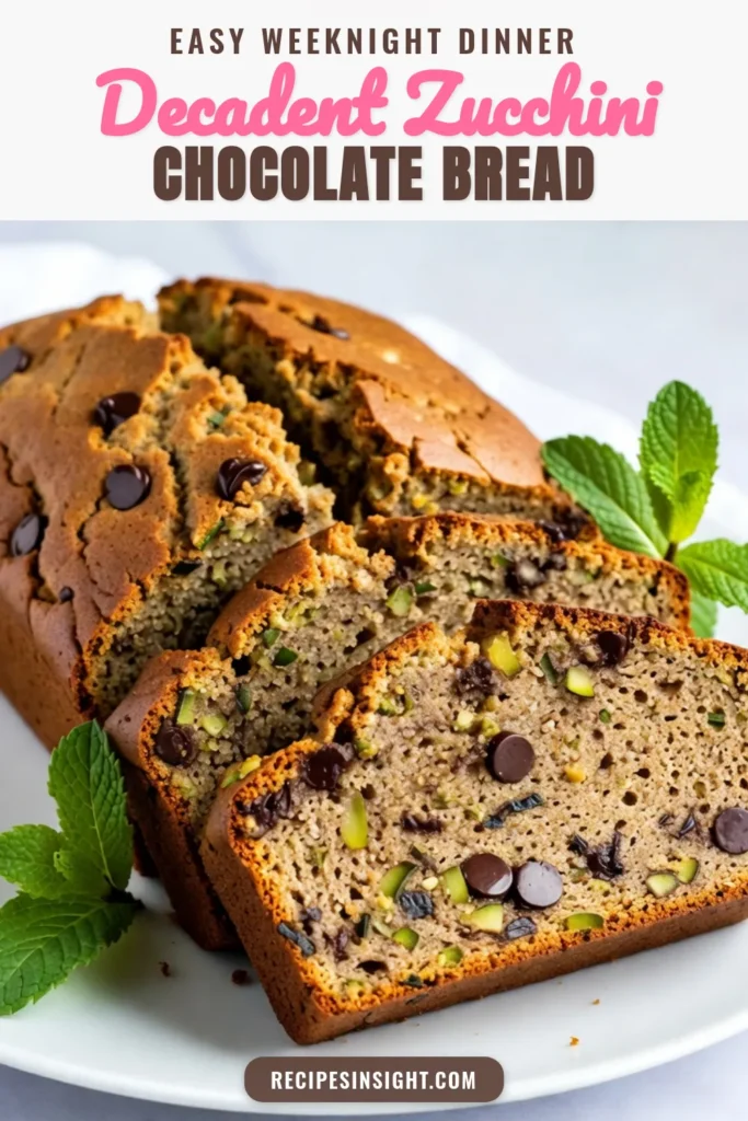 Delight in this chocolate chip zucchini bread that’s both scrumptious and healthy! This easy zucchini bread recipe combines grated zucchini with delicious chocolate chips, making it a perfect snack or dessert. Learn how to bake zucchini bread that’s moist and flavorful, perfect for any occasion. Try this zucchini bread with chocolate chips today and enjoy a guilt-free treat! Save this recipe for a yummy future baking session! #ZucchiniBread #HealthyBaking #ChocolateChipZucchiniBread #EasyRecipes