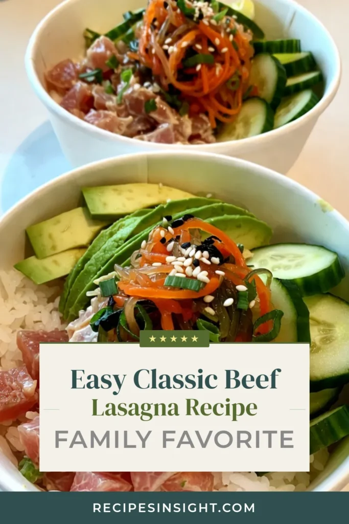 Discover how to make delicious spicy tuna sushi bowls right at home! This easy sushi bowl recipe features a perfect sushi rice recipe, topped with fresh sushi-grade tuna mixed with Kewpie mayonnaise for a creamy kick. Packed with flavor and nutrition, this healthy sushi bowl recipe is perfect for any meal. Try it today and impress your friends! Save this recipe for later! #SpicyTunaSushiBowls #SushiRiceRecipe #EasySushiBowlRecipe #HealthySushiBowlRecipe