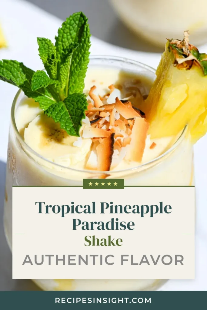 Indulge in a refreshing tropical smoothie recipe with this delicious Pineapple Coconut Smoothie! Packed with healthy ingredients like Greek yogurt and fresh pineapple, this quick smoothie recipe is perfect for any time of the day. Enjoy the creamy blend of coconut milk, banana, and optional honey for a delightful taste that’s both nutritious and refreshing. Save this recipe for your next tropical drink craving! #TropicalSmoothie #HealthySmoothie #SmoothieRecipes #PineappleCoconut